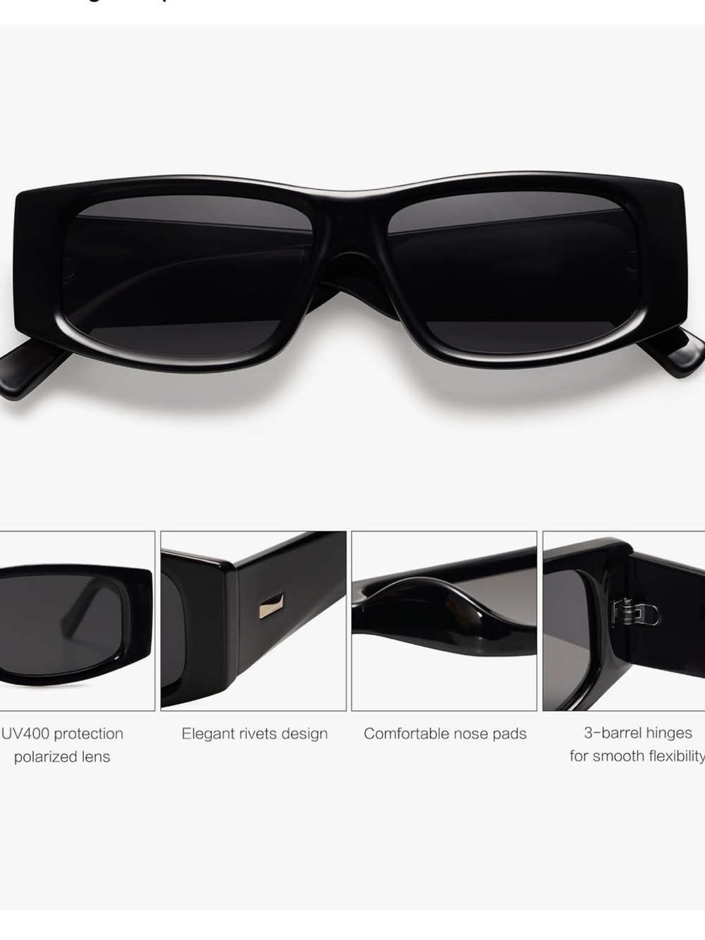 🎁FREE with purchase: Black Polarized Sunglasses